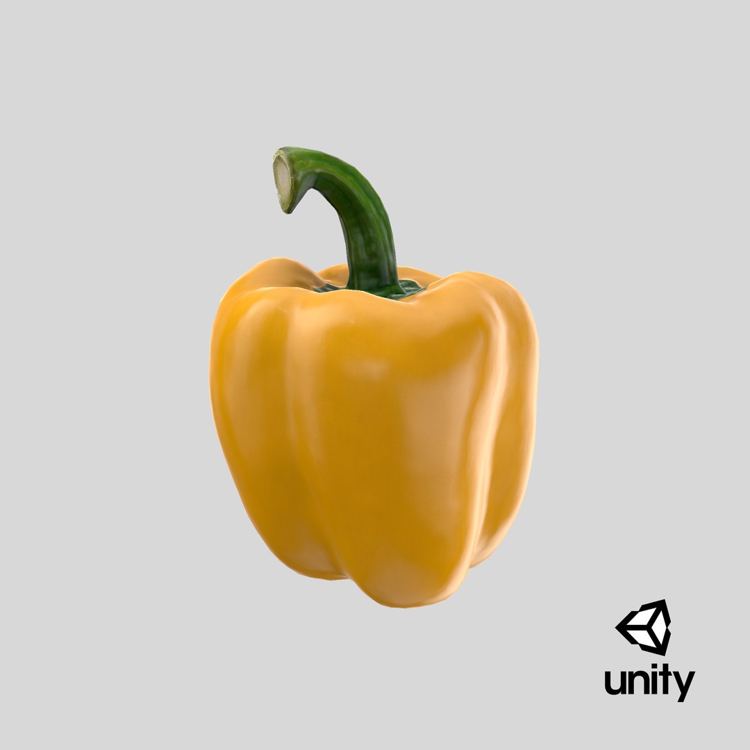 3D Yellow Bell Pepper https://p.turbosquid.com/ts-thumb/3S/LuHDYh/R0/stemcell_unity_render/png/1668578798/1920x1080/fit_q87/cc5639b4e405f80a4c6e15256dcf90bb11402f68/stemcell_unity_render.jpg