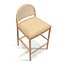 Banqueta de balcão natural Hadden PBR