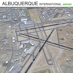 Albuquerque International Airport 3D