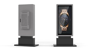 Information Kiosk 3D model