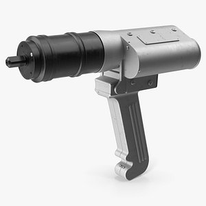 Reactionless Space Maintenance Drill Silver
