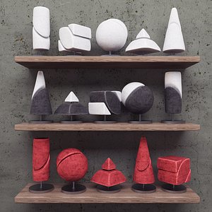 decor stone d 3d max