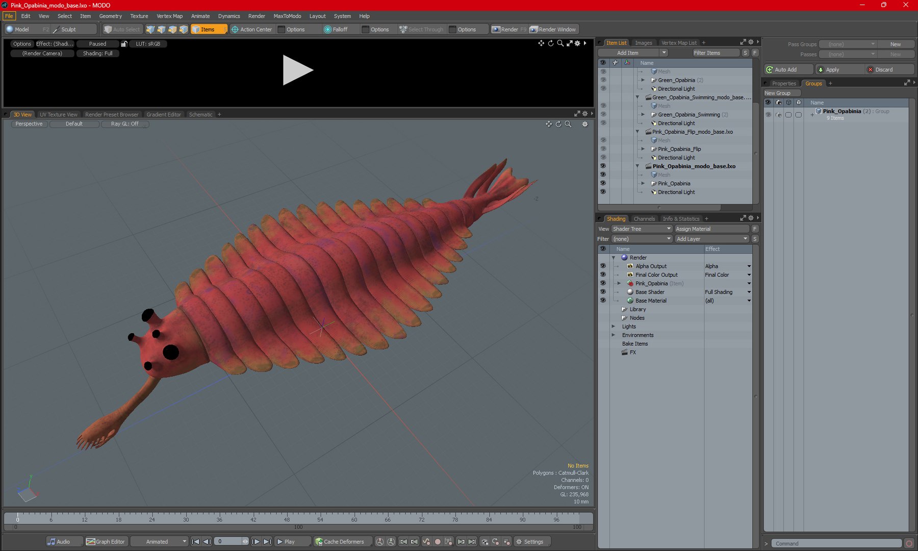 3D Pink Opabinia https://p.turbosquid.com/ts-thumb/3S/cbKx0g/Yy/pinkopabiniavray3dmodel028/jpg/1705377068/1920x1080/fit_q87/61035857cff8756f5a6b684d2b7df5cab598c8de/pinkopabiniavray3dmodel028.jpg