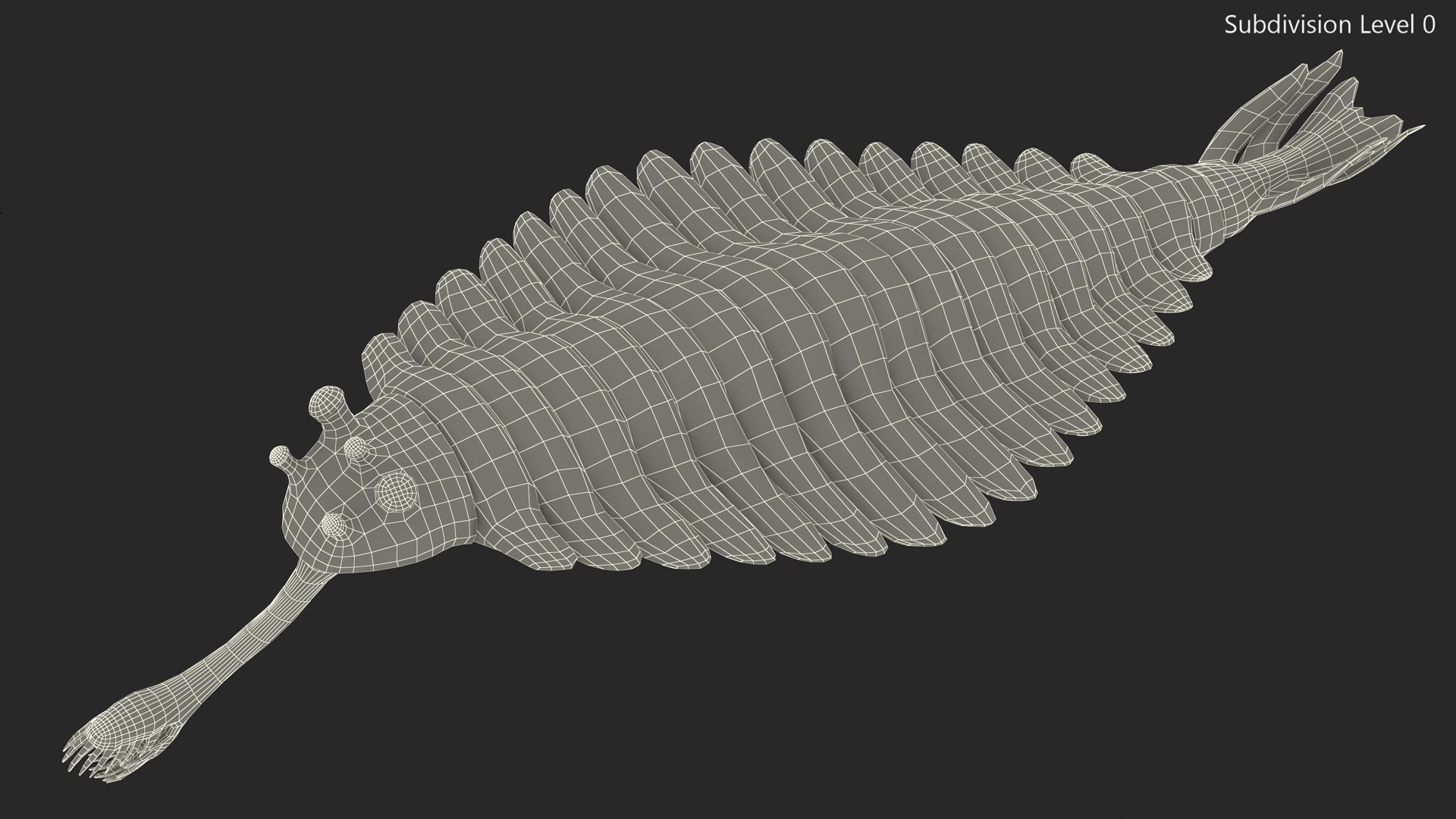 3D Pink Opabinia https://p.turbosquid.com/ts-thumb/3S/cbKx0g/jR/pinkopabiniavray3dmodel020/jpg/1705377032/1920x1080/fit_q87/5aad6b3c6eb028336da5d41381740ed4ef92ffec/pinkopabiniavray3dmodel020.jpg