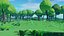Stylized Animated Forest Meadow - Blender 3D