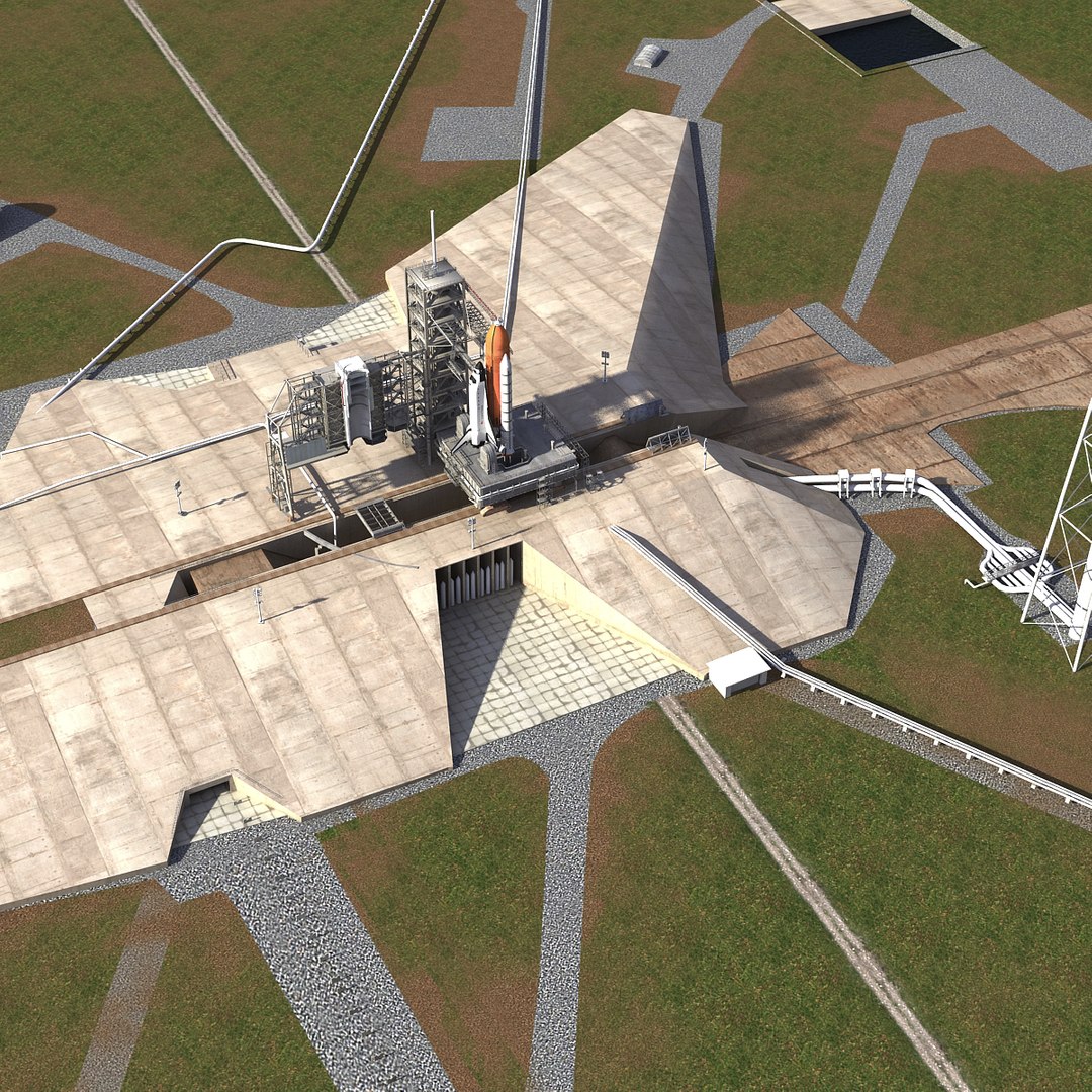 Launch Complex 39a 3d Max