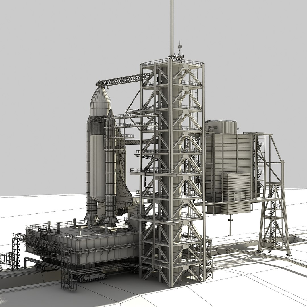 Launch Complex 39a 3d Max