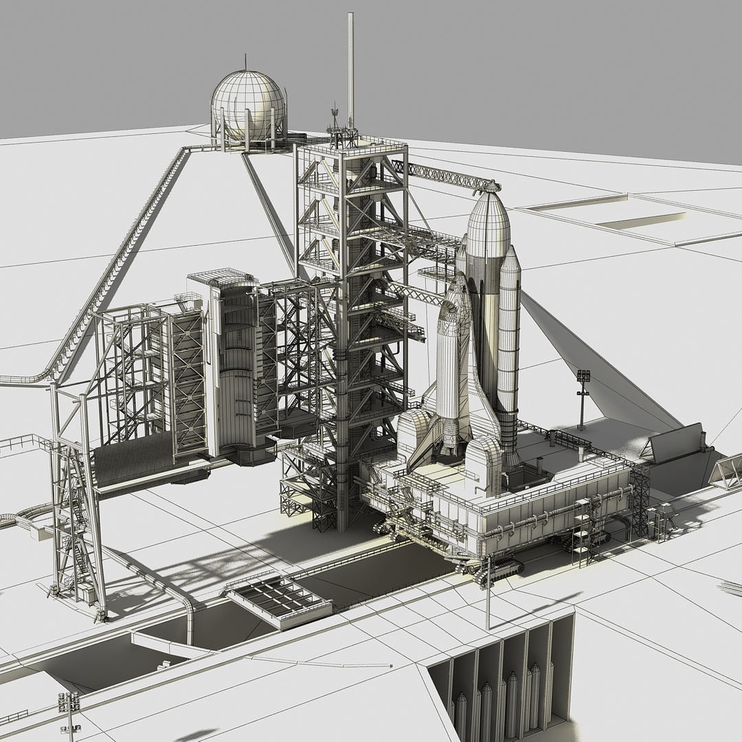 Launch Complex 39a 3d Max