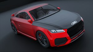 Audi TTrs Coupe 3D model