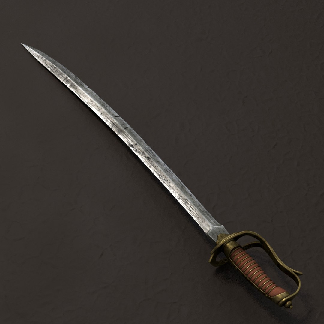 Max Antique Pirate Sword Bronze