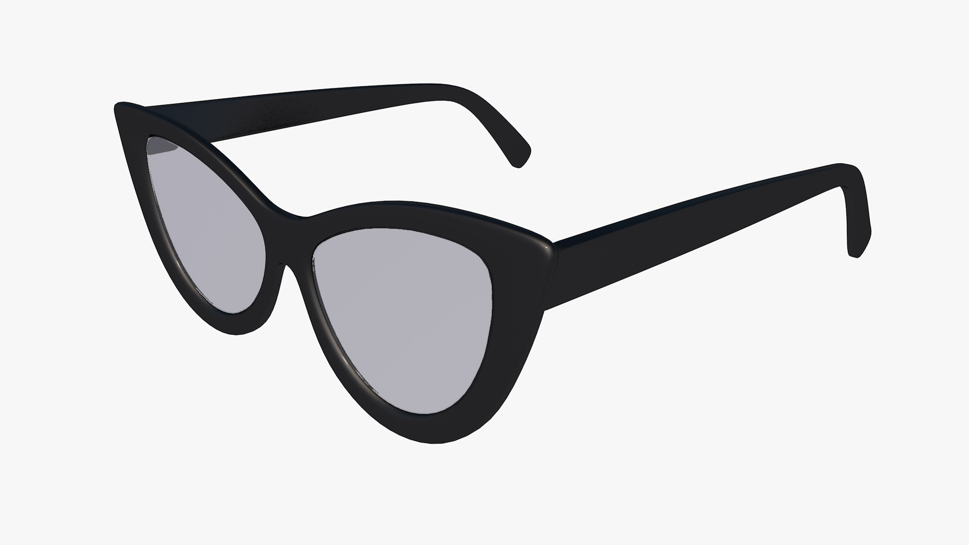 Old Lady Glasses Model TurboSquid 1734551