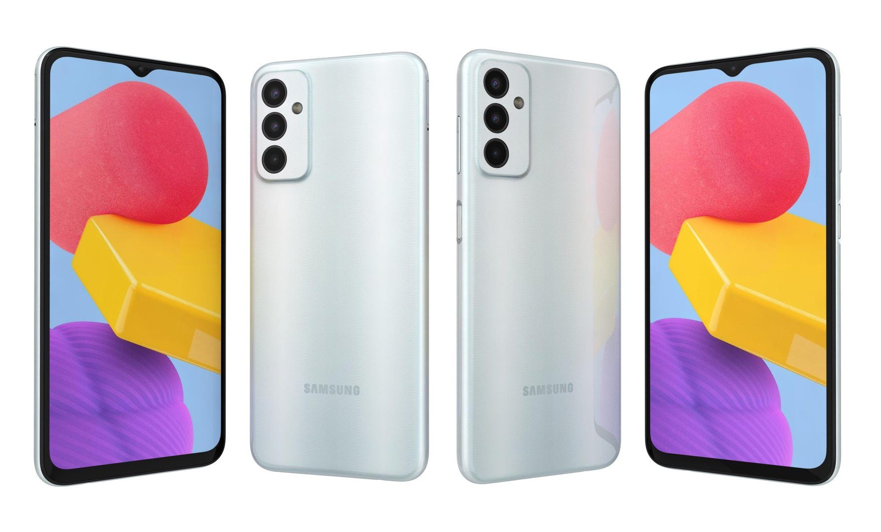 3D Samsung Galaxy M13 White model https://p.turbosquid.com/ts-thumb/3S/htHJMa/Dg/3/jpg/1654810019/1920x1080/fit_q87/18fc7e56078880b0cd5faaefb2dbca2ecad3ded1/3.jpg