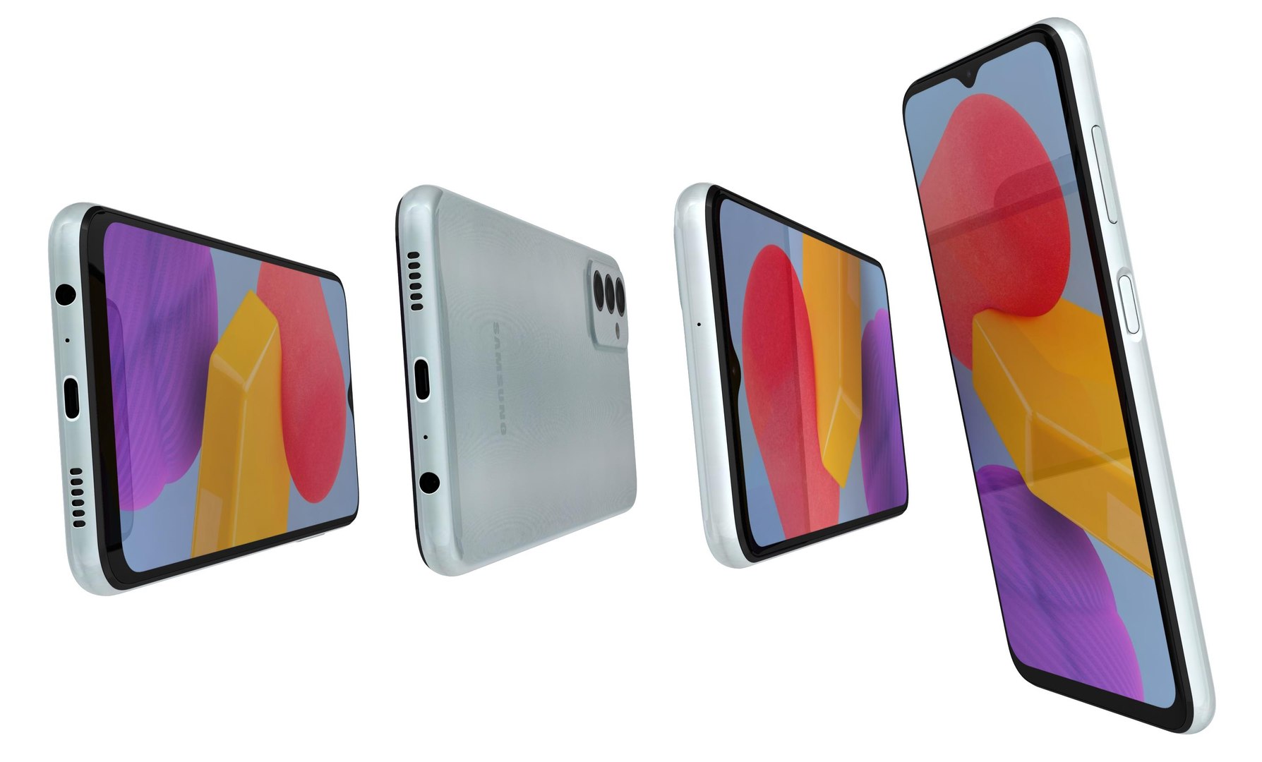 3D Samsung Galaxy M13 White model https://p.turbosquid.com/ts-thumb/3S/htHJMa/Ks/15/jpg/1654810027/1920x1080/fit_q87/7237802cc96cb4921044456414e9d6664f94f081/15.jpg