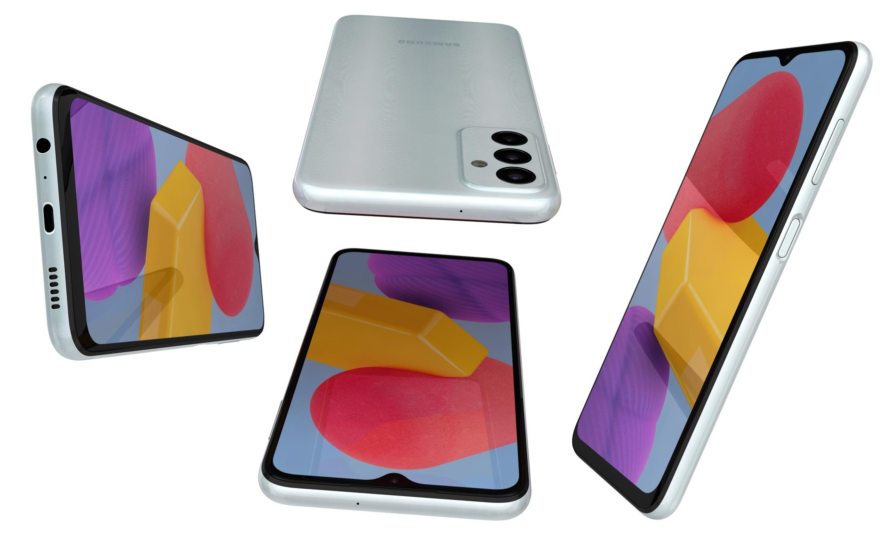 3D Samsung Galaxy M13 White model https://p.turbosquid.com/ts-thumb/3S/htHJMa/ML/16/jpg/1654810028/1920x1080/fit_q87/31be676a85ef3e50866a49a4ce50697305889285/16.jpg