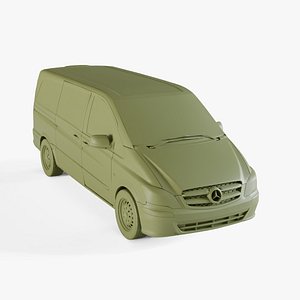 3D Mercedes-Benz Vito 2011