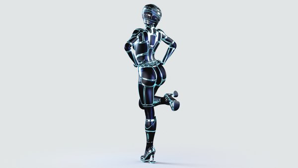 3D Female Sci-Fi suit - TurboSquid 1762048
