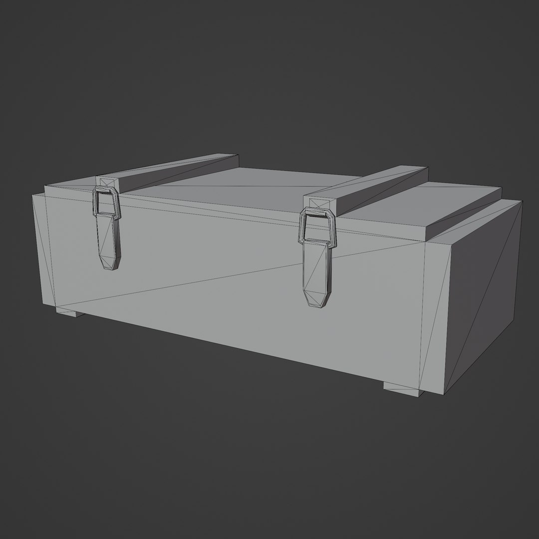 3D MilitaryBox Game Ready Model - TurboSquid 1878915