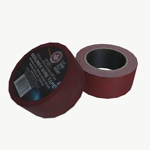 3D Red Tape model