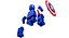Three Superheroes Lego Toys