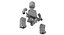 Three Superheroes Lego Toys
