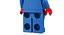 Three Superheroes Lego Toys