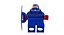 Three Superheroes Lego Toys