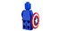 Three Superheroes Lego Toys