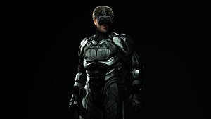 Futuristic Spy Viper 3D model