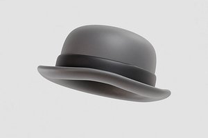 Detective Hat 3D model