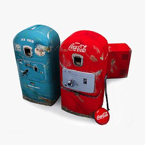3d vending machines set
