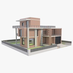 3D Brick House14