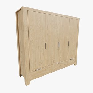 Solid Oak Wardrobe 09