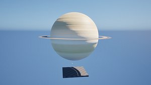Photorealistic Saturn 3D Model 3D model