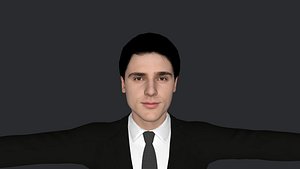 3D Jacob Elordi Hyper Realistic Full Body Fully Rigged 3D Character