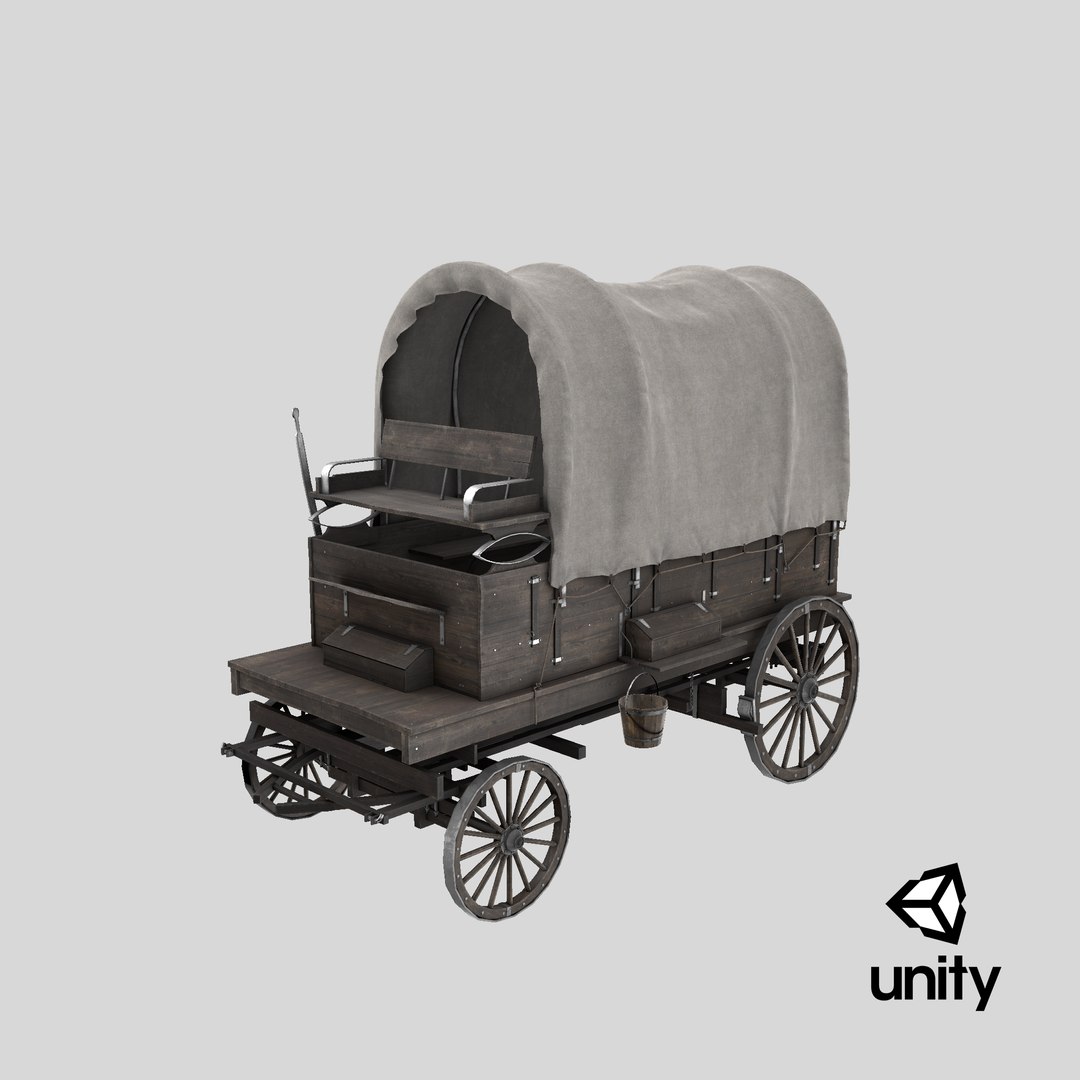 Wooden Covered Wagon-8K PBR model https://p.turbosquid.com/ts-thumb/3T/CNRSy5/a6/stemcell_unity_render/png/1642853486/1920x1080/fit_q87/82331a830256264b471354e4b8cade4bce33bb68/stemcell_unity_render.jpg