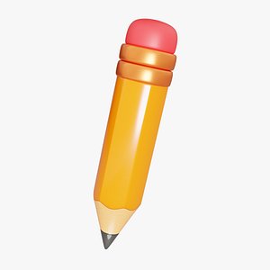 Cartoon Pencil 3D
