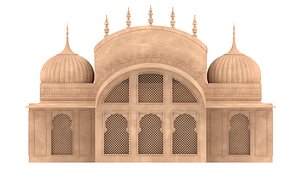 Indian Palace Dome 3D model