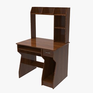 Low Poly Computer Table