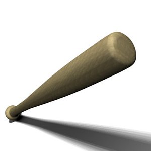 blender baseball wood