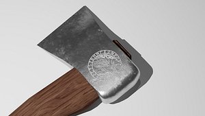 3D model Axe Low Poly 3D Model