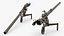 Fusil antitanque M40 desplegado con aparejo verde