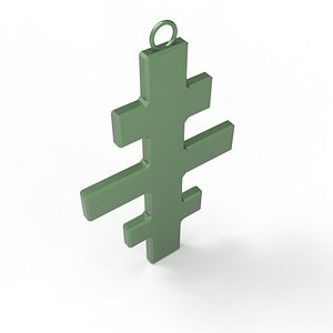 Old Style Cross-10 3D model