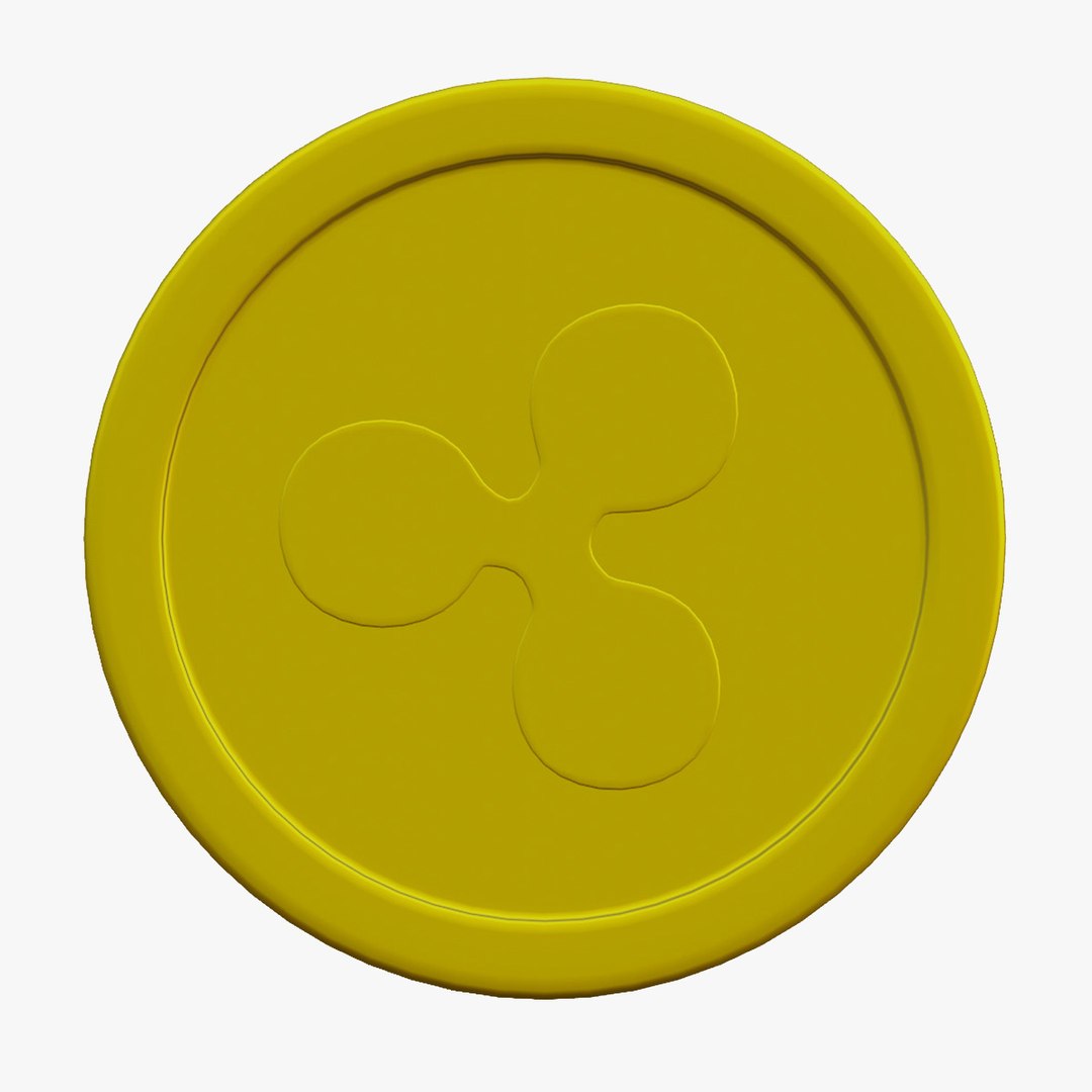 Ripple Coin 3D Model - TurboSquid 1914395