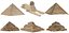 Pyramids Pack 3D model