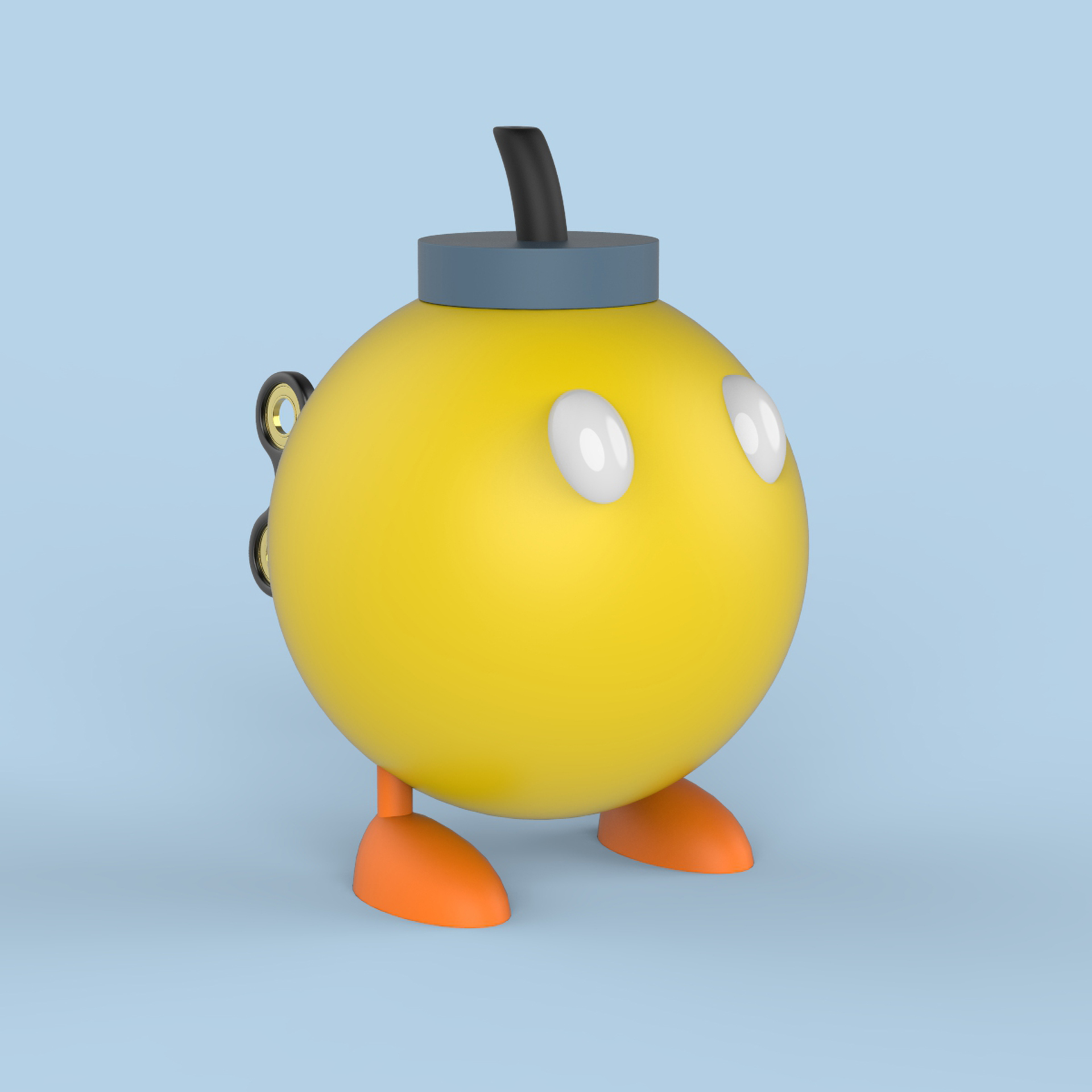 3D cartoon bomb - TurboSquid 1713506