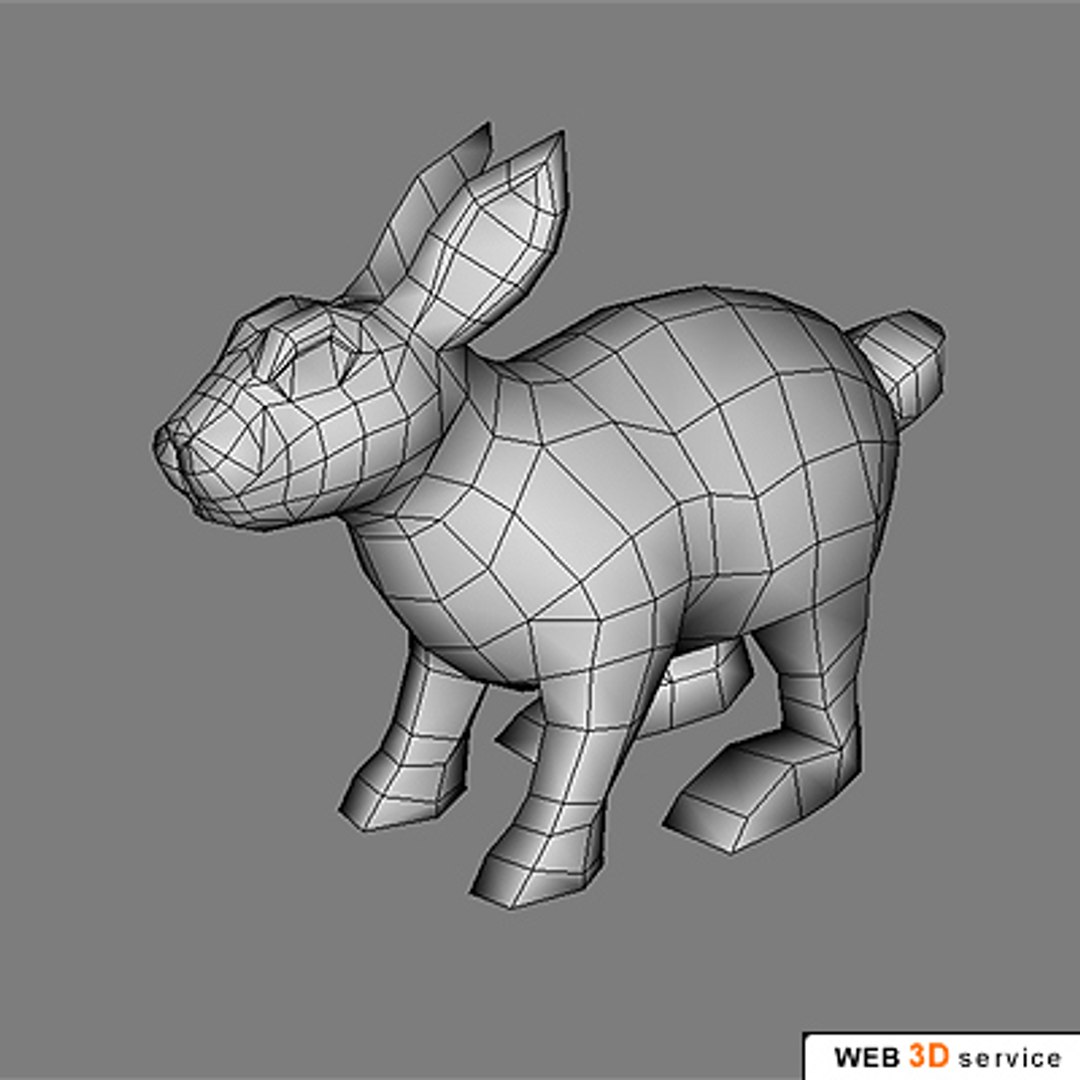 3d Rabbit Model