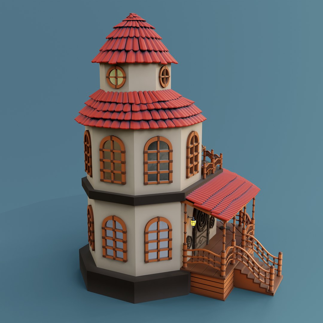 3D Magicians House Model - TurboSquid 2038037