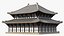 Asiatisches Pagodengebäude