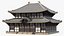 Asiatisches Pagodengebäude