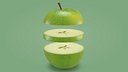 Green Apple Slices